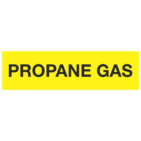 ANSI Pipe Marker - Propane Gas - PK/10